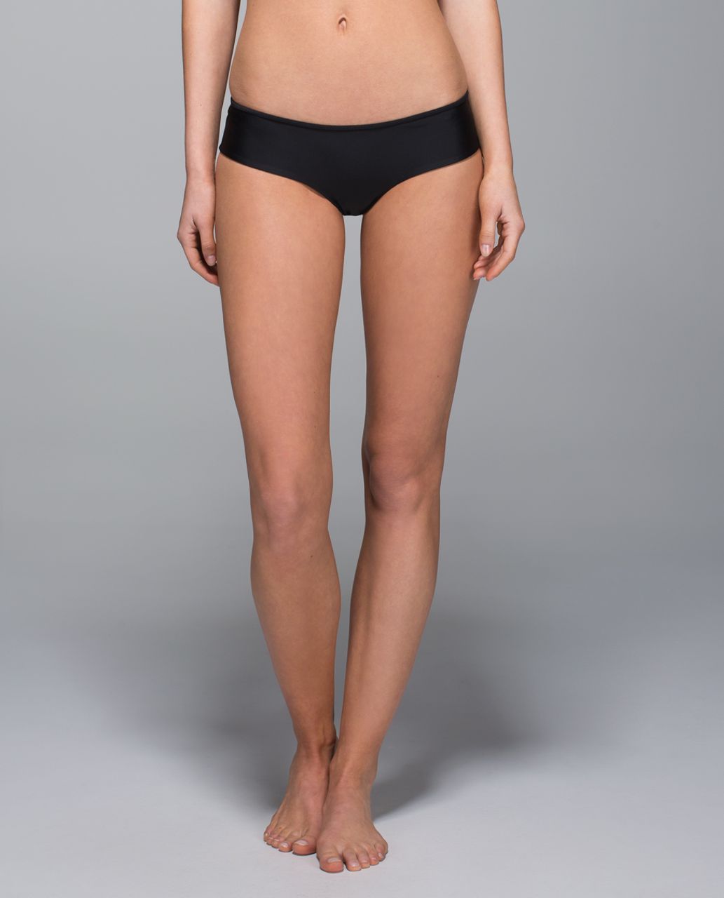 Lululemon Water:  Surf To Sand Cheeky - Black / Harbor Blue