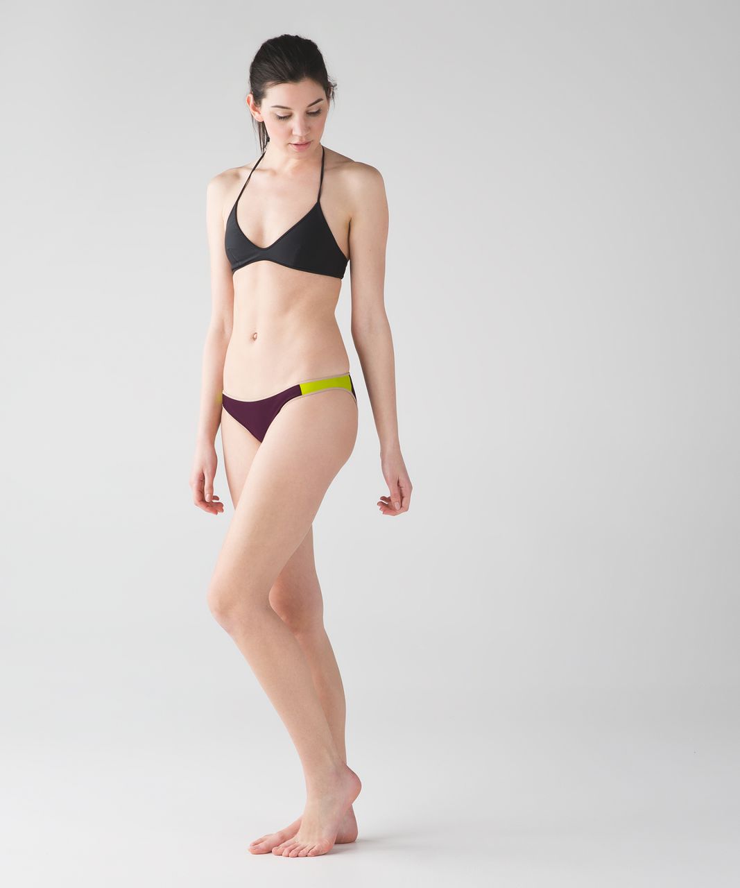 Lululemon Water:  Surf To Sand Bikini - Naval Blue / Naked / Plum