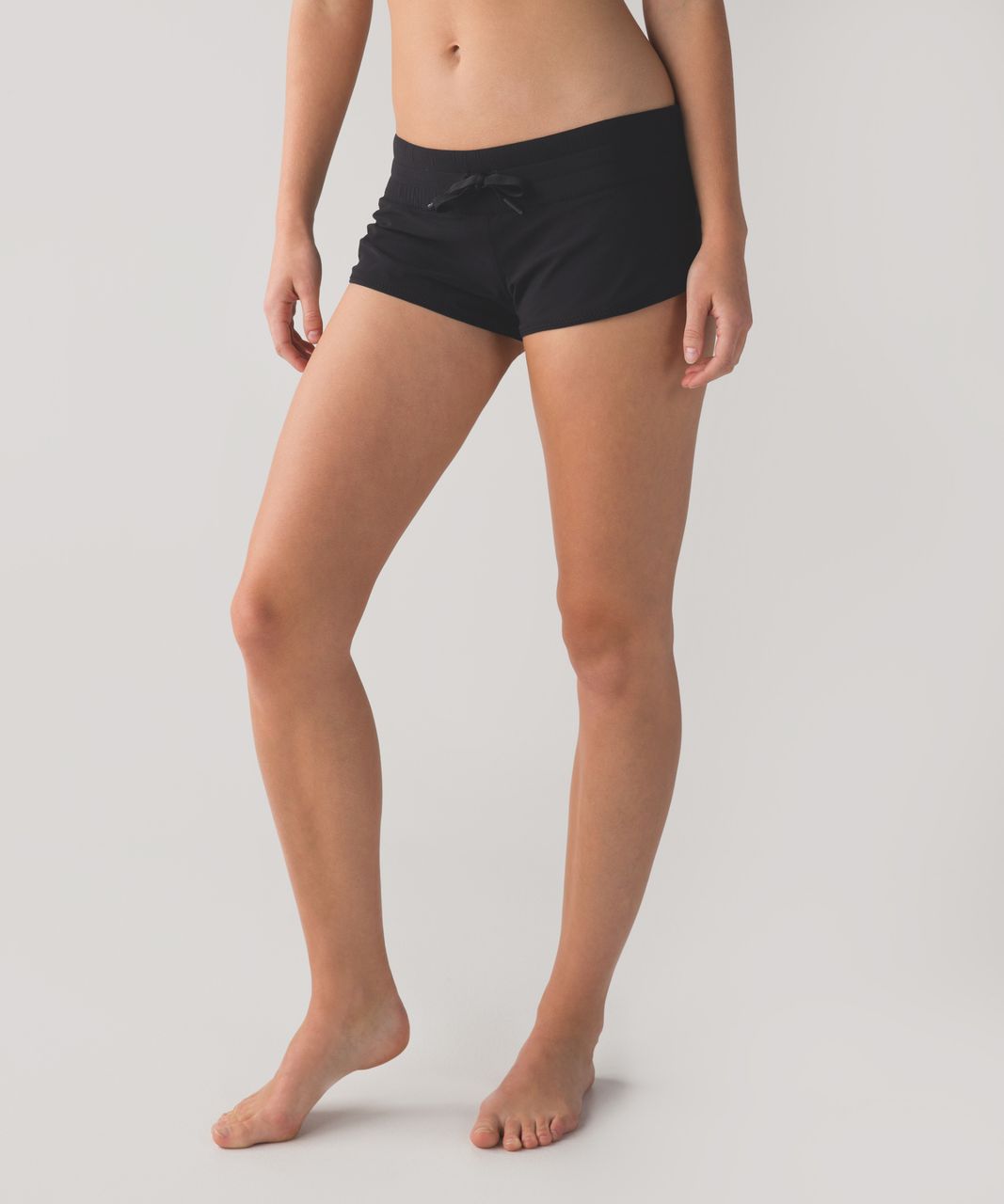 Lululemon Water:  Surf Short - Black / Mini Prickly Pear Multi