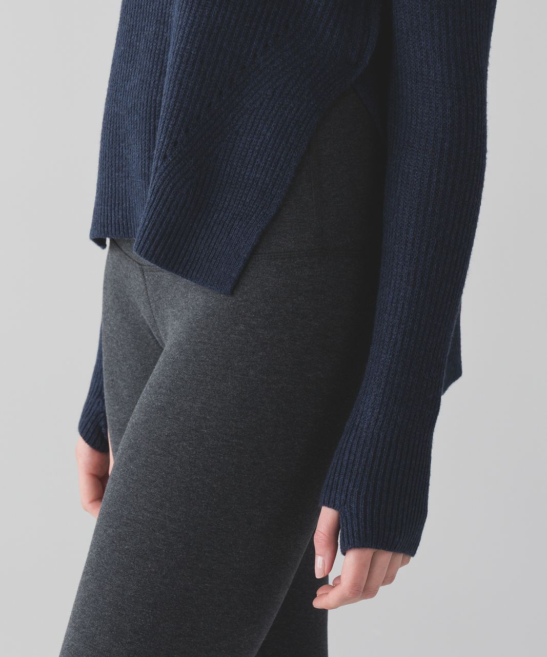 Lululemon Seva Sweater - Heathered Deep Navy