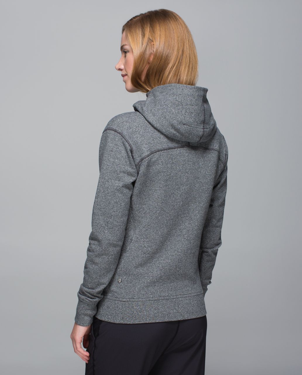 Lululemon On The Daily Hoodie - Heathered Speckled Black