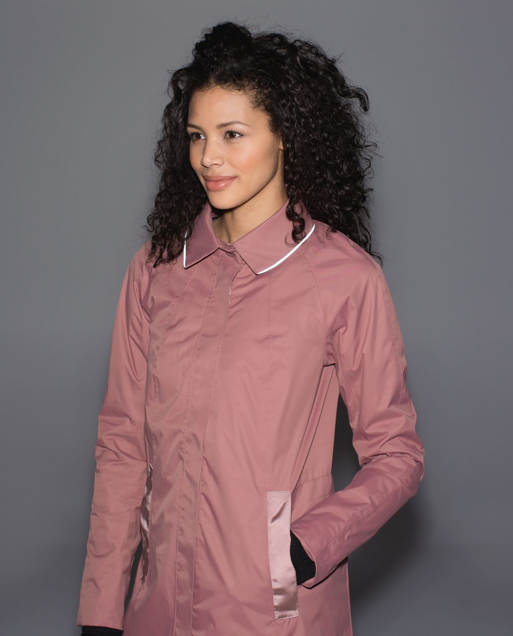 Lululemon Rain On Jacket - Bark Berry