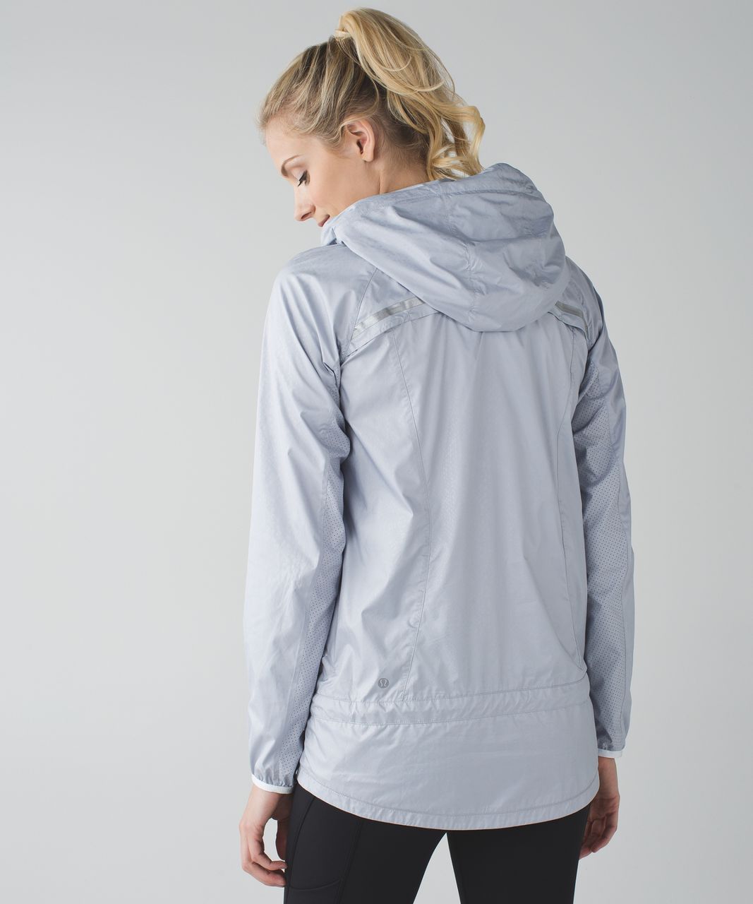 Lululemon Miss Misty Jacket II - Desert Snake Embossed Silver Fox / Silver Fox