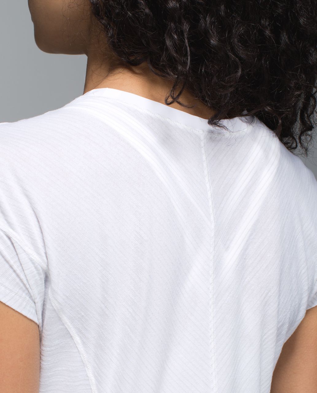 Lululemon Retreat Tee - Heathered White /  White