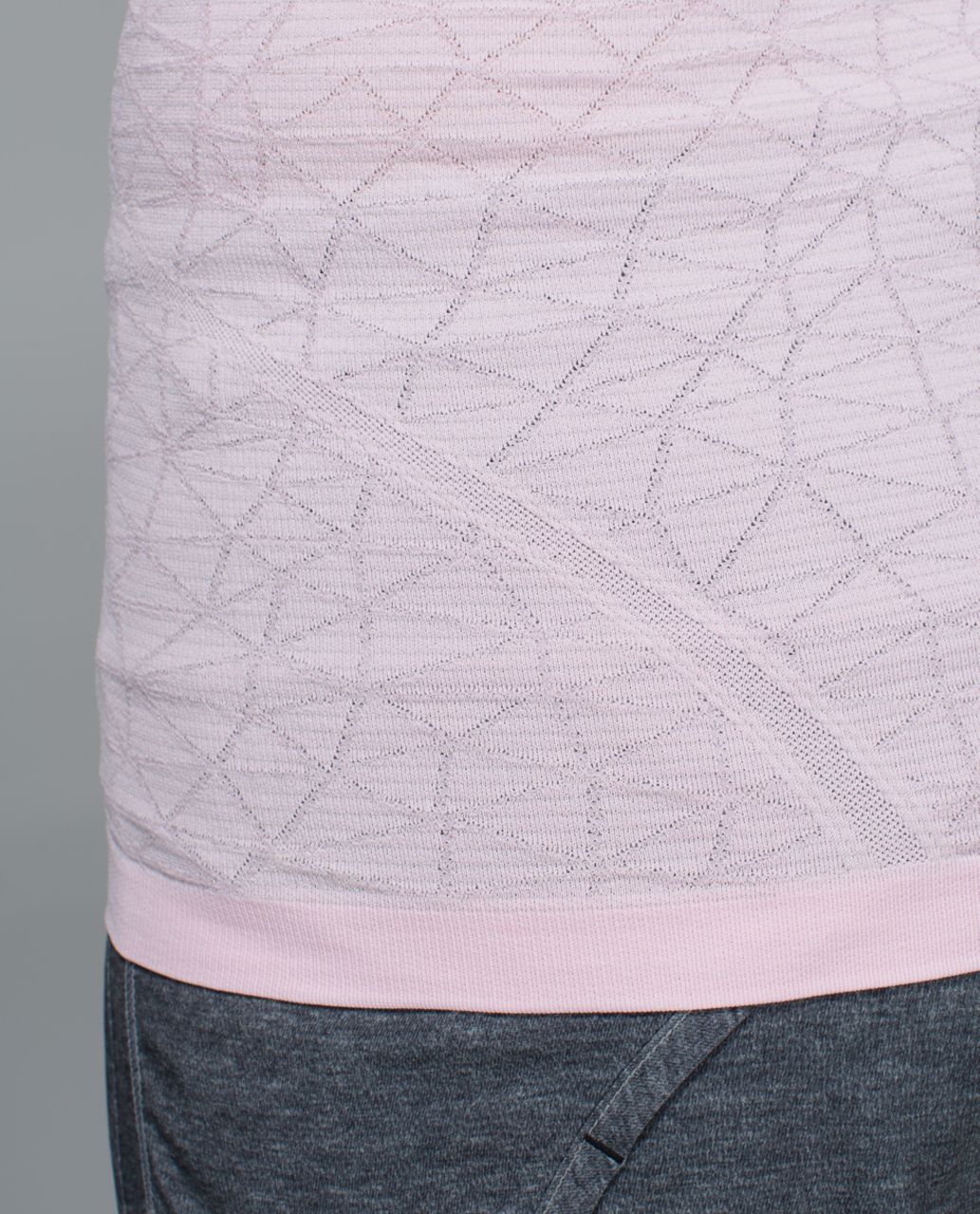 Lululemon Run:  Swiftly Tech Short Sleeve Crew - Heathered Strawberry Milkshake