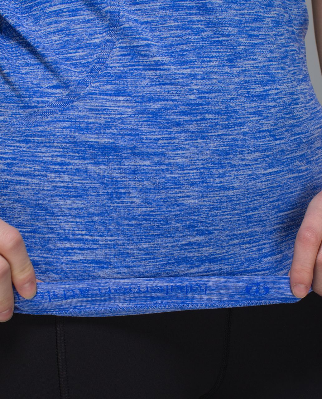 Lululemon Run: Swiftly Tech Short Sleeve Crew - Space Dye Heathered ...