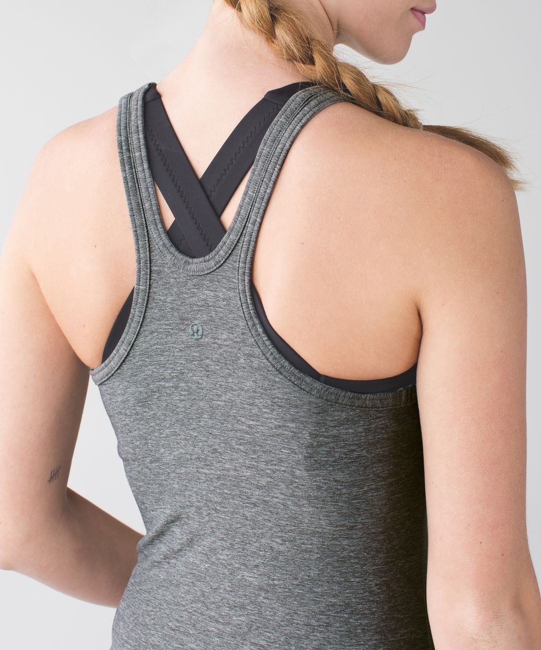 Lululemon Studio Racerback - Heathered Slate