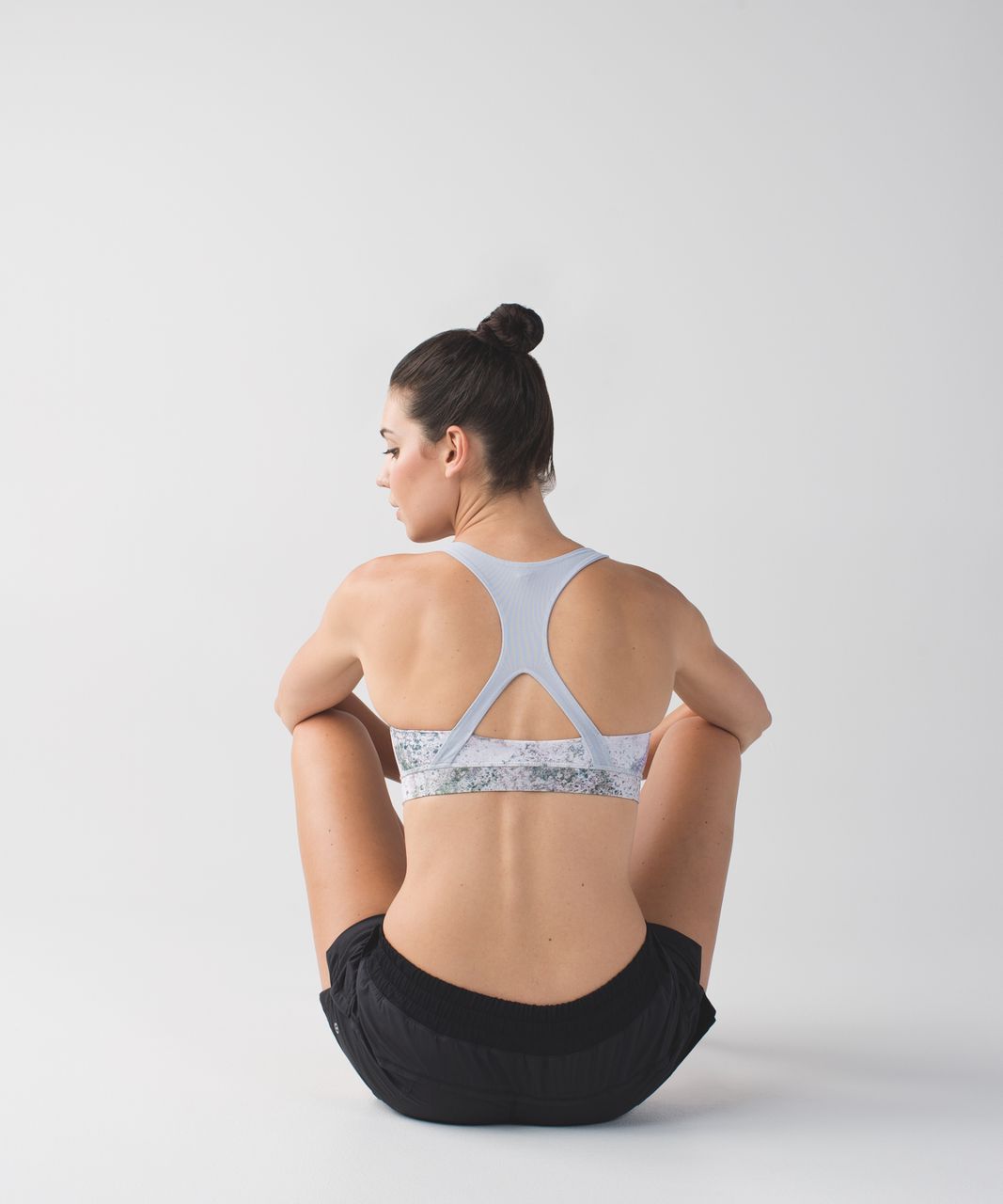 Lululemon 50 Rep Bra - Sugar Crush Multi / Silver Fox