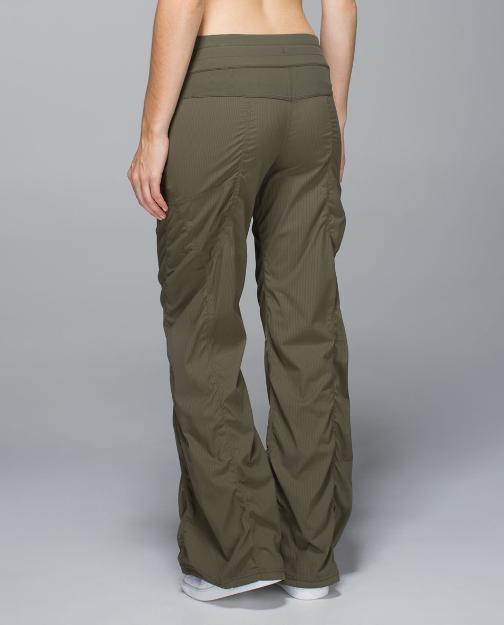 NEW LULULEMON Street to Studio Pant II 2 Barracks Green Unlined