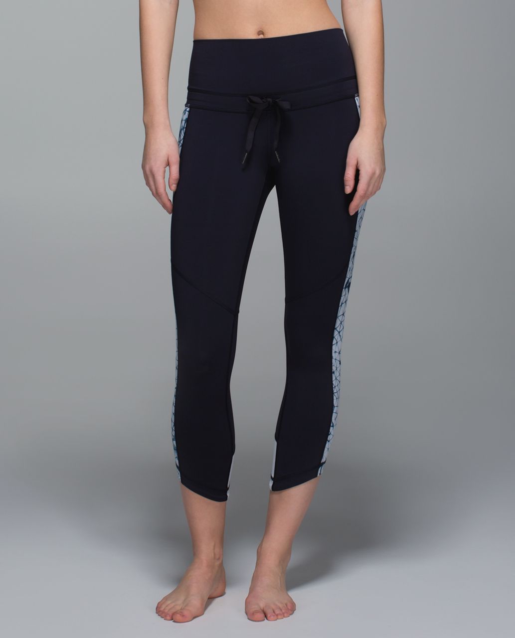 Lululemon Retreat 7/8 Pant - Naval Blue / Star Crushed Silver Fox Deep Navy