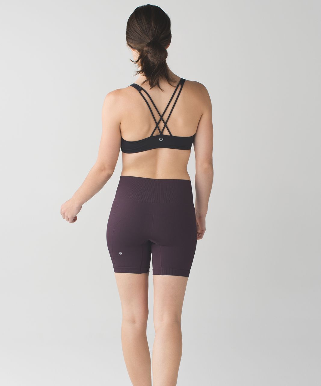 Lululemon Sculpt Short - Black Cherry 