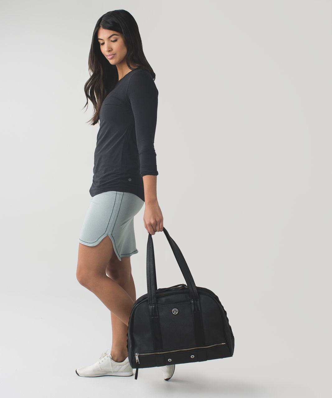 Lululemon City Skirt - Heathered Earl Grey