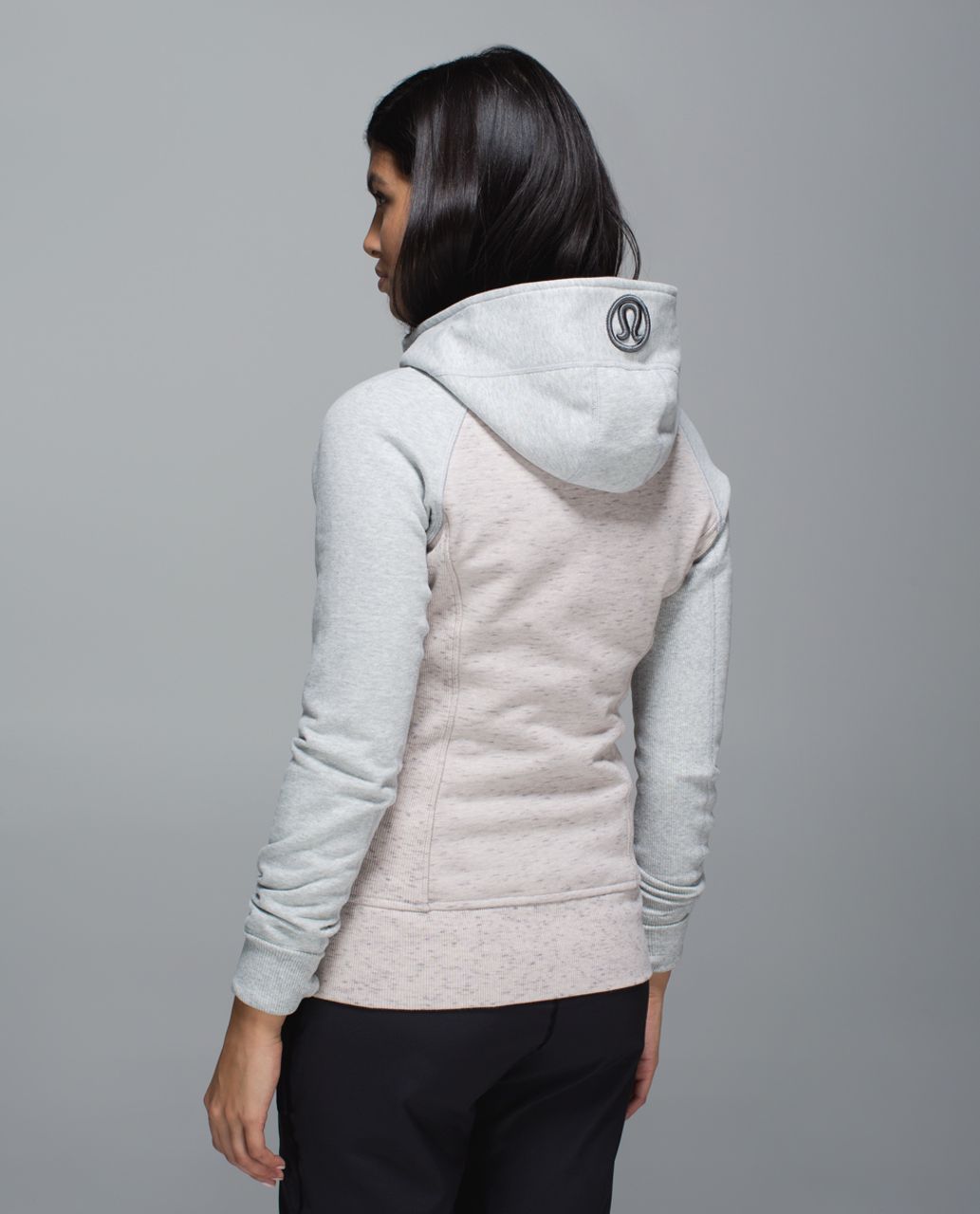 Lululemon Scuba Hoodie II - Heathered Dark Grey / Black - lulu