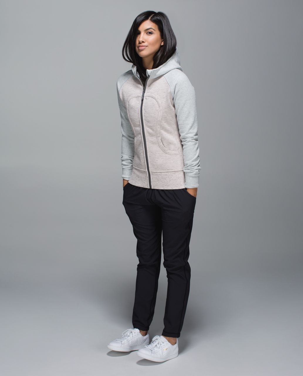 Lululemon Scuba Hoodie II - Heathered Rainforest Deep Dune / Heathered Light Grey / Heathered Medium Grey