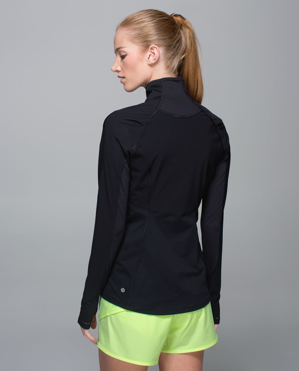 Lululemon Luxtreme Running Half-Zip - Black - lulu fanatics