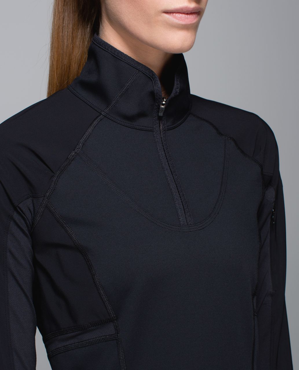 Lululemon Trail Bound 1/2 Zip - Black