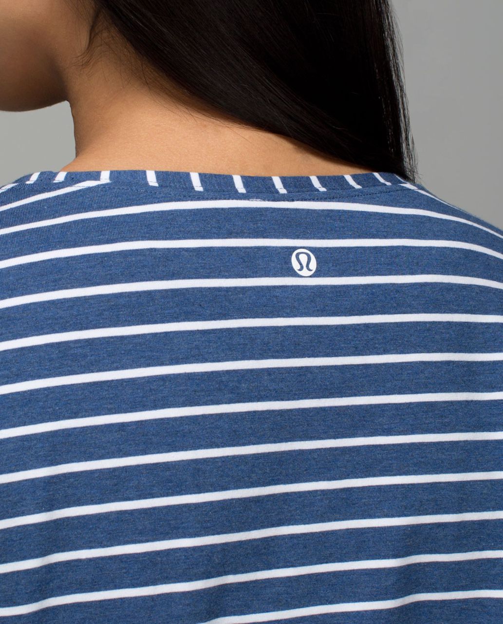 Lululemon Weekend Long Sleeve - Lux Indigo / White