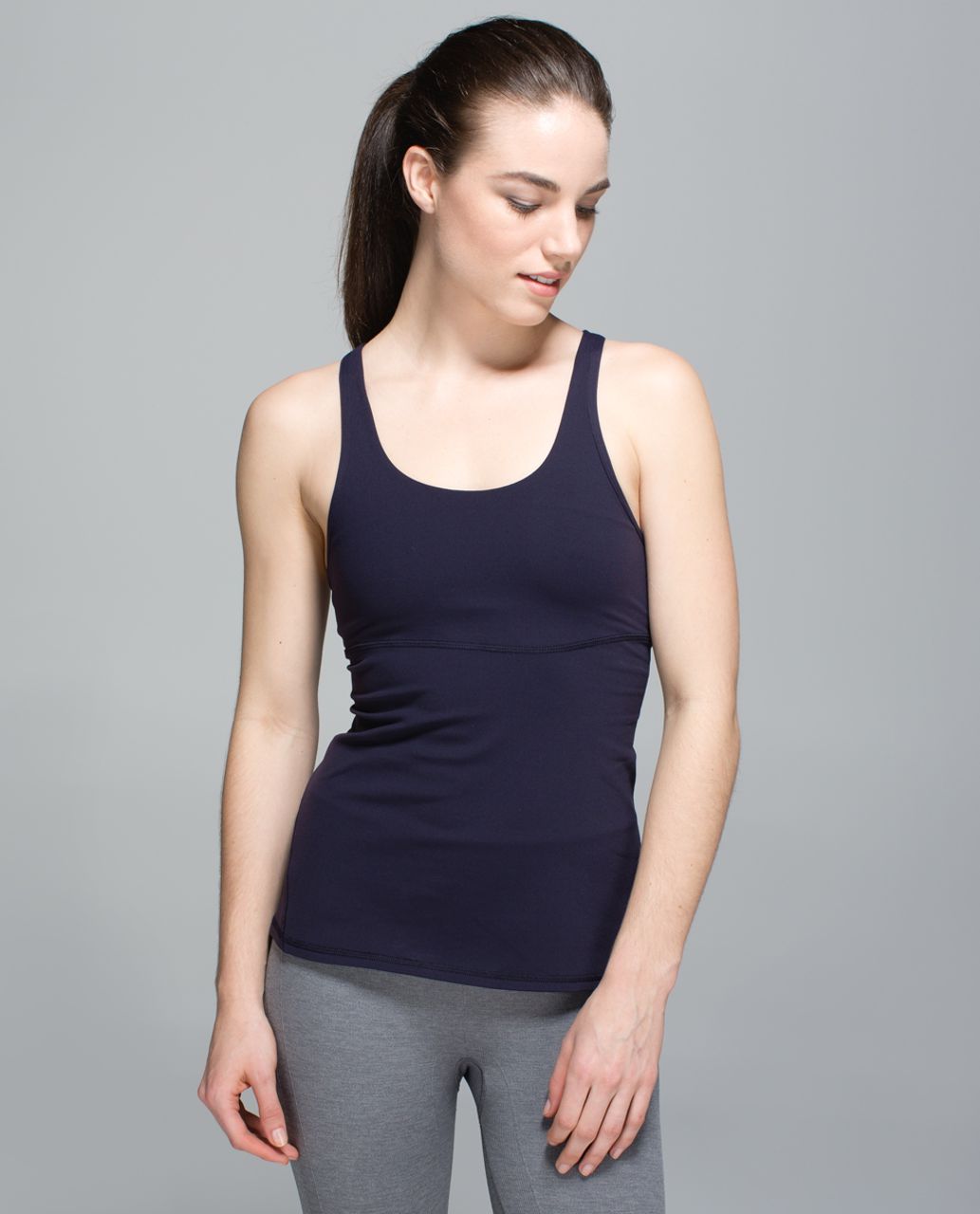 Cross-Back Tank Top with In-built Support