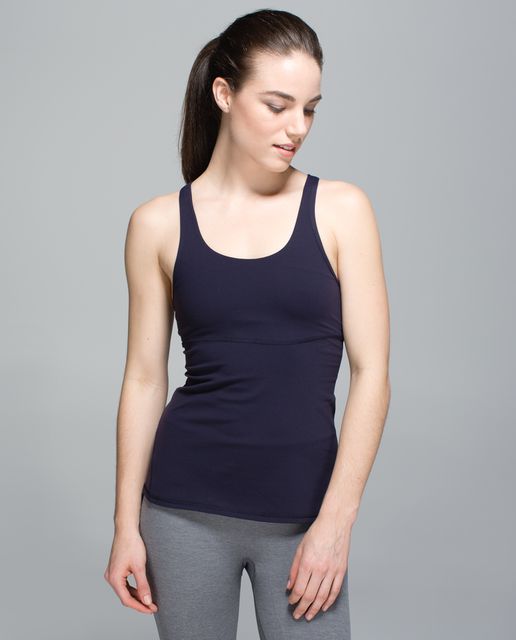 Lululemon Crossback Tank - Black - lulu fanatics