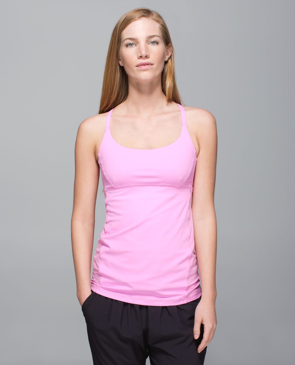 Lululemon Yeah Yoga Tank - Vintage Pink