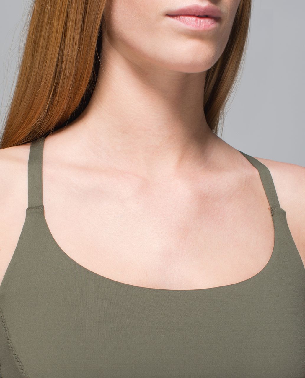 Lululemon Yeah Yoga Tank - Fatigue Green