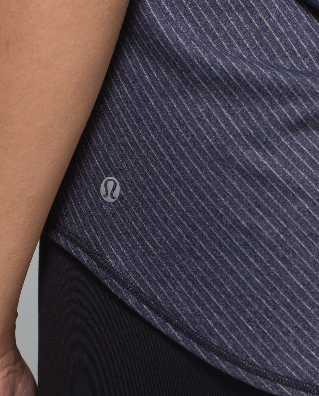 Lululemon Wild Tank - Heathered Naval Blue / Naval Blue