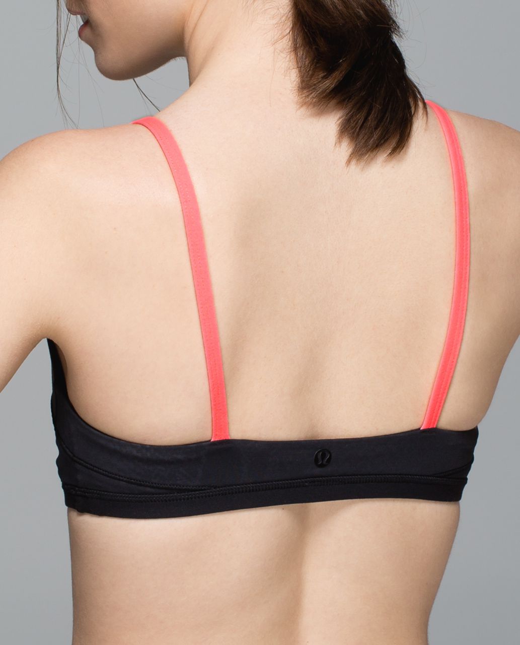 Lululemon Block Party Bra - Desert Snake Embossed Black / Very Light Flare