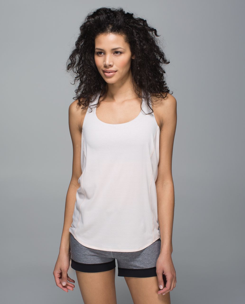 Lululemon Back At It Tank - Heathered Slate - lulu fanatics