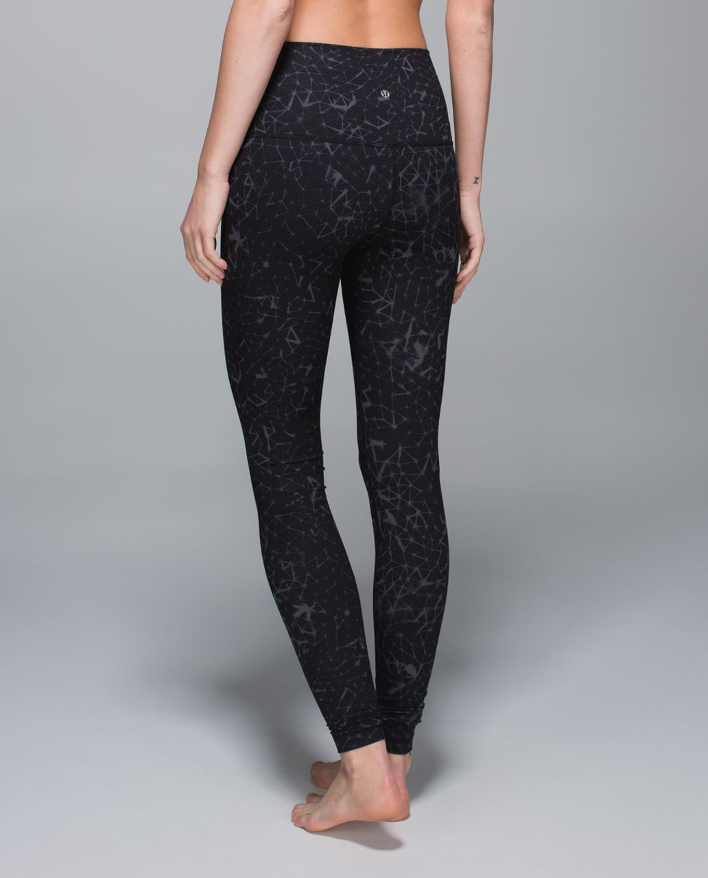 Lululemon Wunder Under Pant *Full-On Luon (Roll Down) - Star Crushed ...