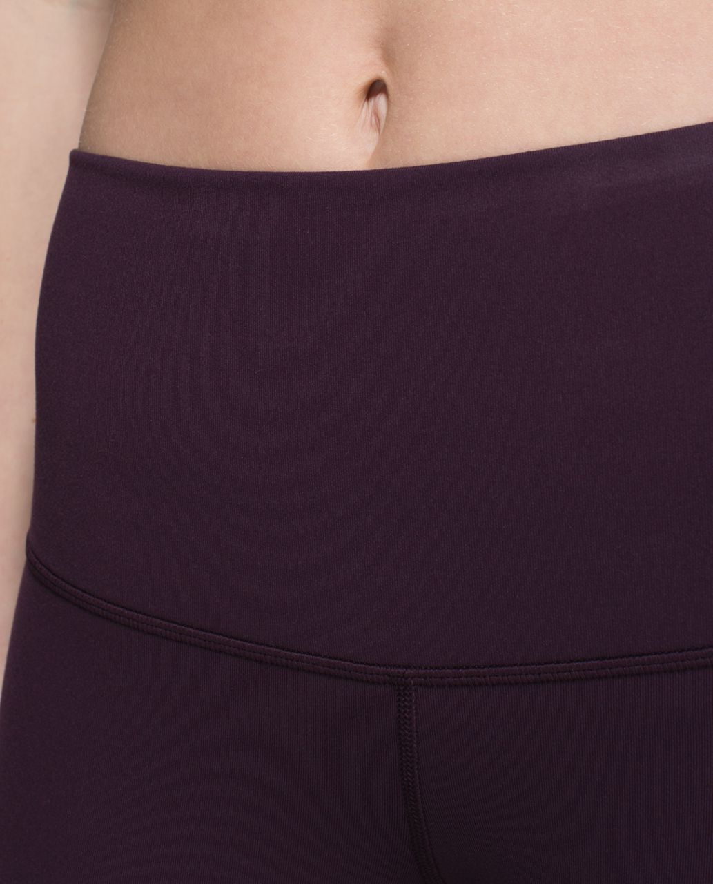 Lululemon Wunder Under Pant *Full-On Luon (Roll Down) - Black Cherry