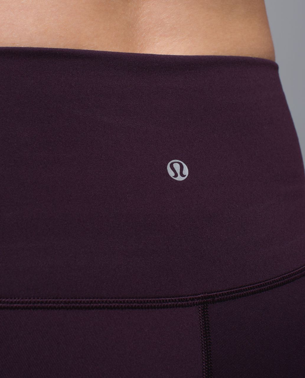 Lululemon Wunder Under Pant *Full-On Luon (Roll Down) - Black Cherry