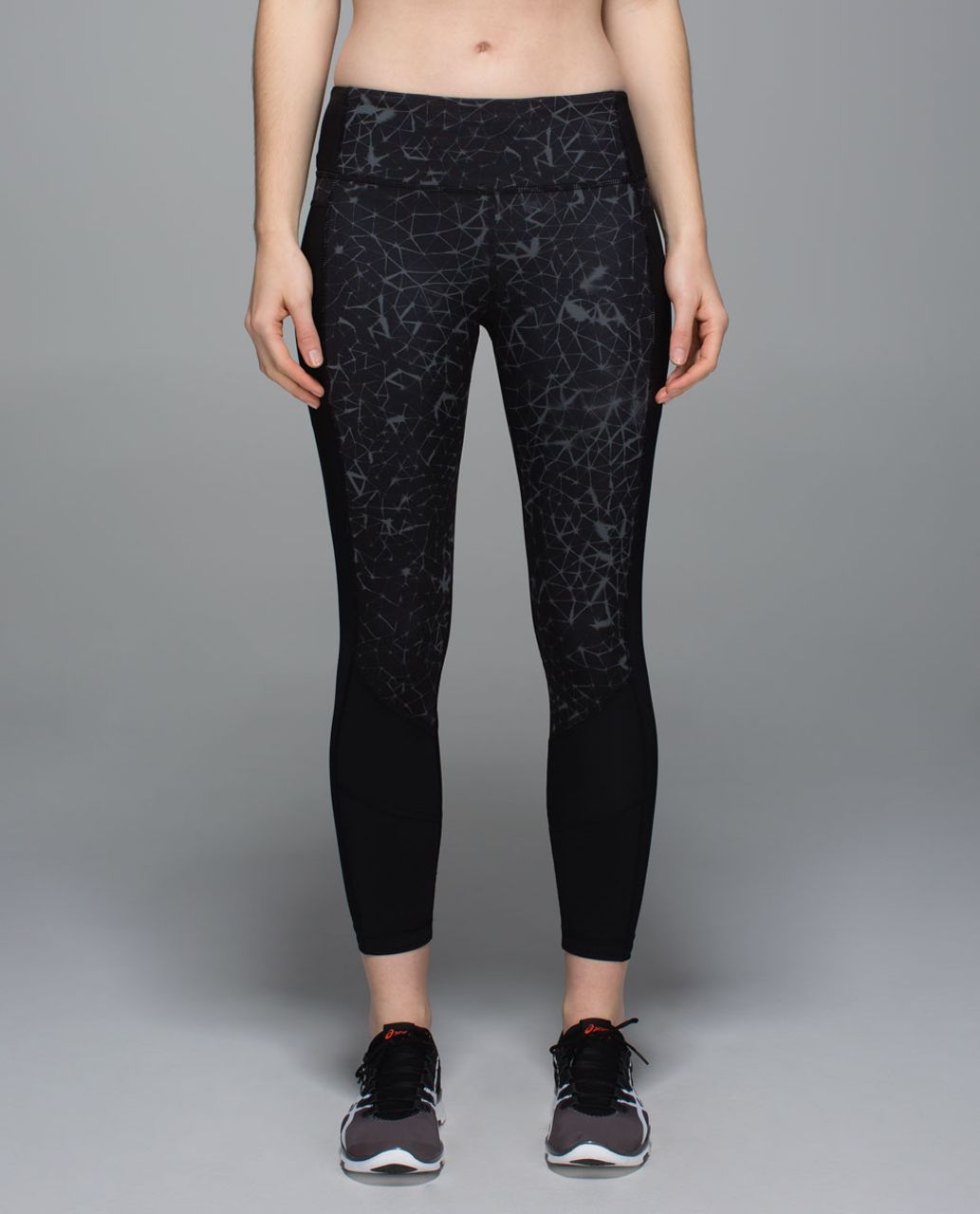 Lululemon Trail Bound 7/8 Tight *Full-On Luxtreme - Star Crushed Coal Black / Black