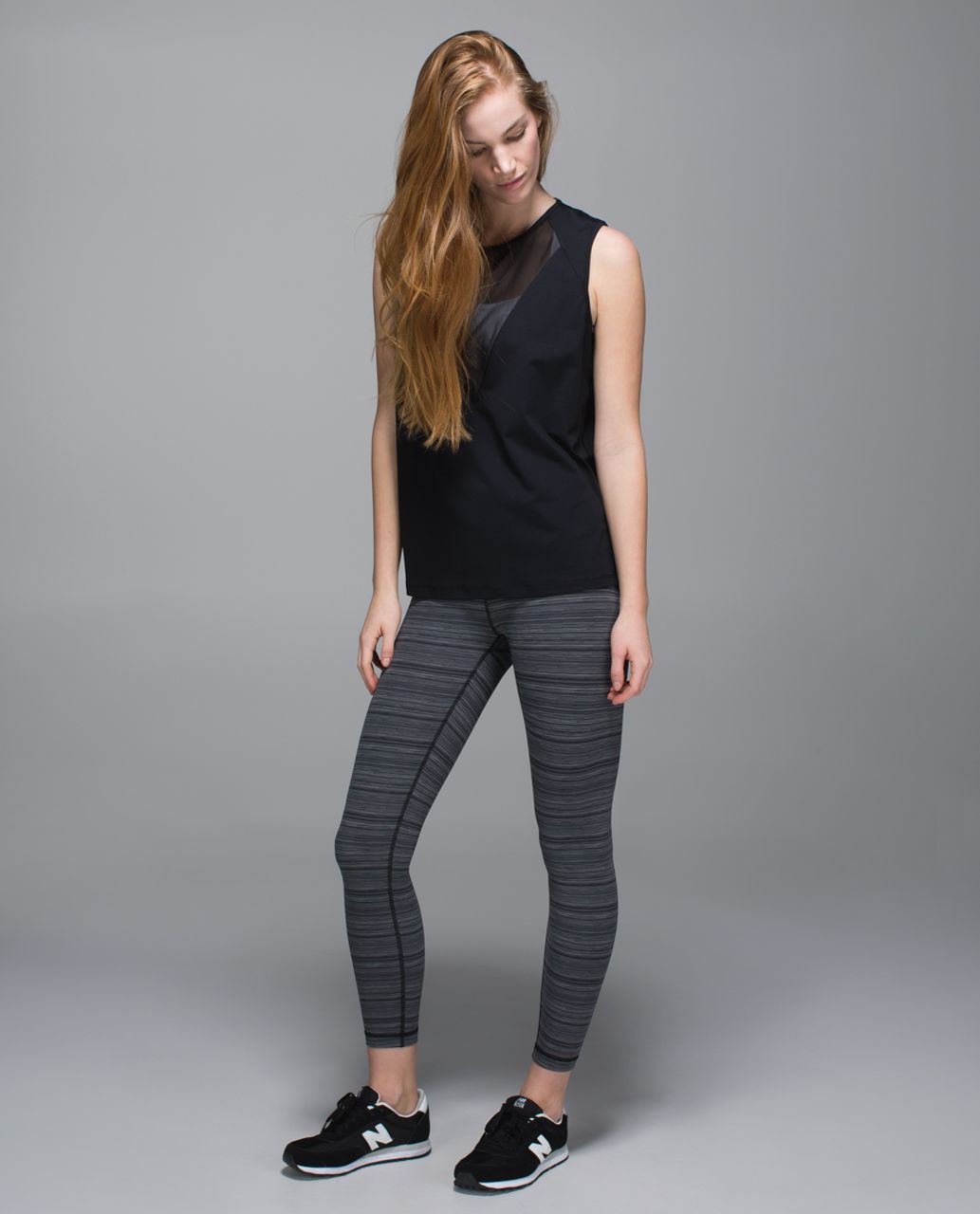 Lululemon High Times Pant *Luxtreme - Cyber Stripe Deep Coal Black