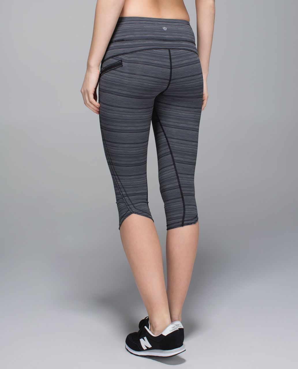 Lululemon Run: Top Speed Crop - Black - lulu fanatics