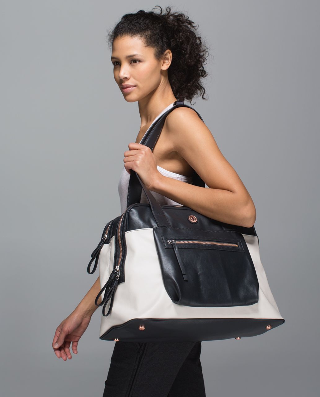 Lululemon Sweat & Go Bag - Dune / Deep Coal