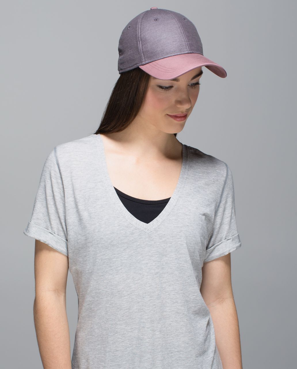 Lululemon Baller Hat - Heathered Black Cherry / Bark Berry