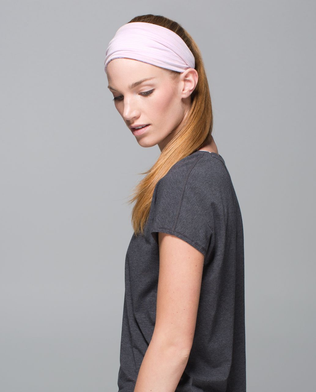 Lululemon Fringe Fighter Headband - Sugar Crush Multi / Heathered Strawberry Milkshake