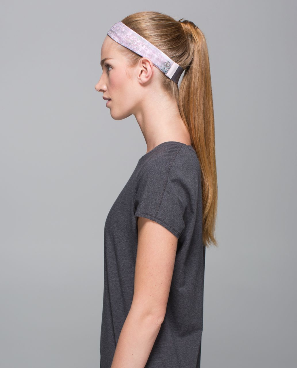 Lululemon Fringe Fighter Headband - Sugar Crush Multi / Heathered Strawberry Milkshake