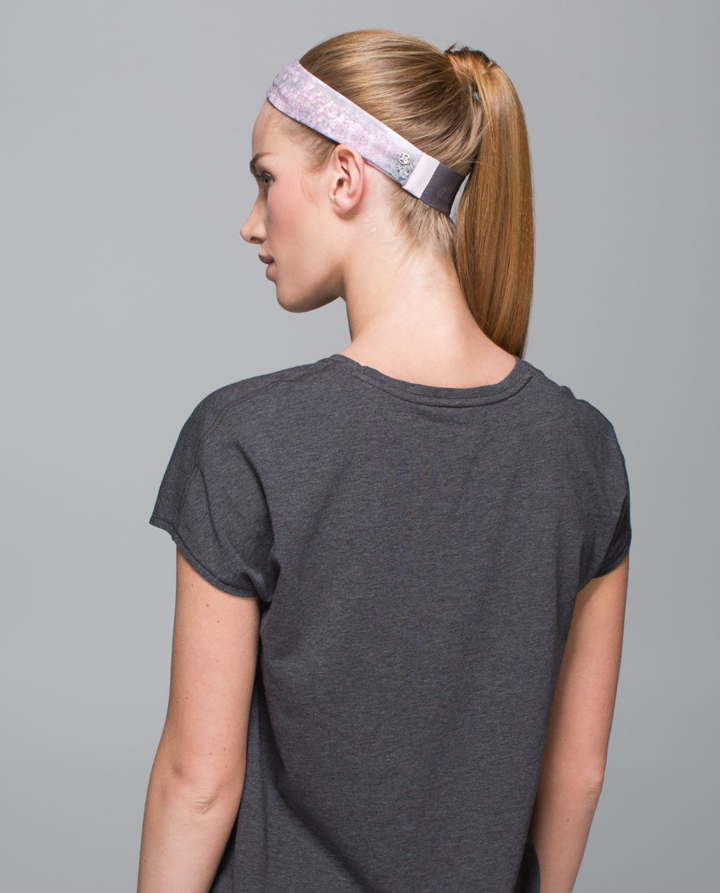 Lululemon Fringe Fighter Headband - Sugar Crush Multi / Heathered Strawberry Milkshake