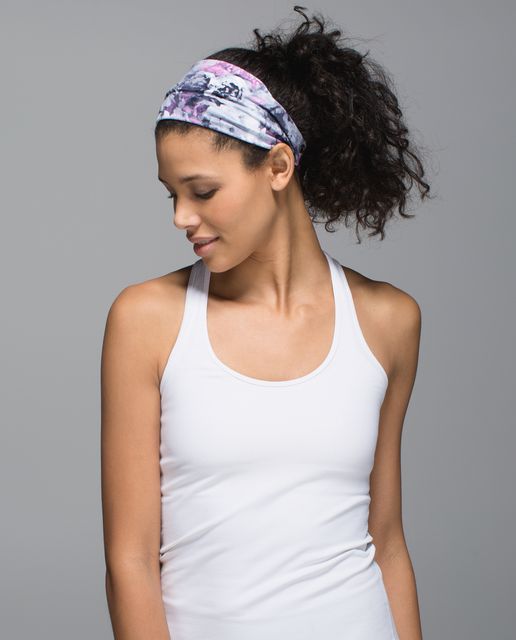 Lululemon Fringe Fighter Headband - White (First Release) - lulu fanatics