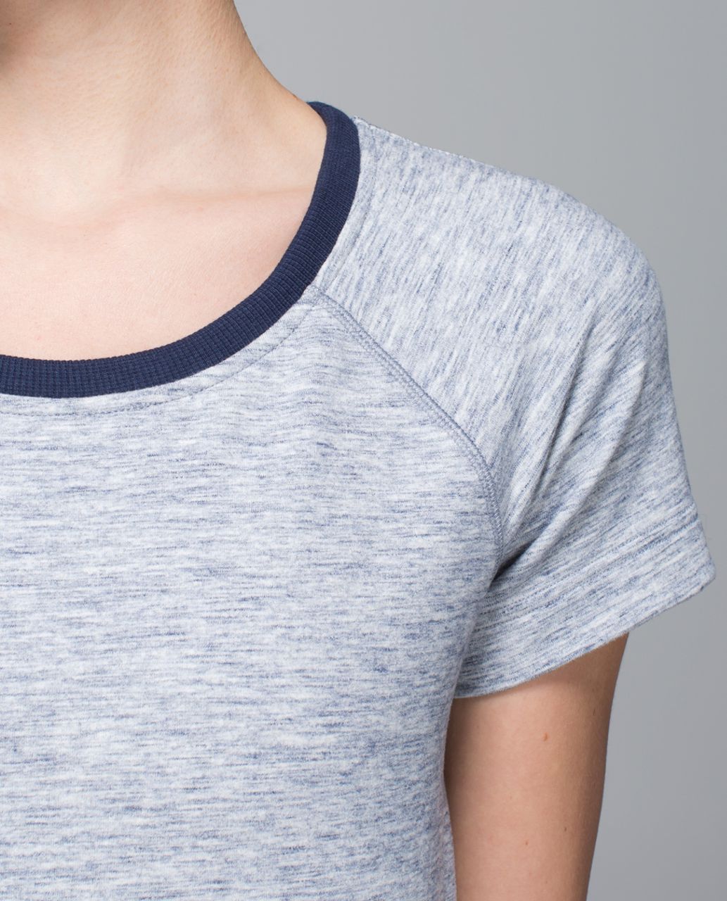 Lululemon Cut Above Dress - Heathered Space Dyed Gris / Deep Navy