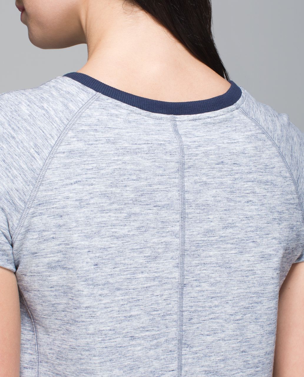 Lululemon Cut Above Dress - Heathered Space Dyed Gris / Deep Navy