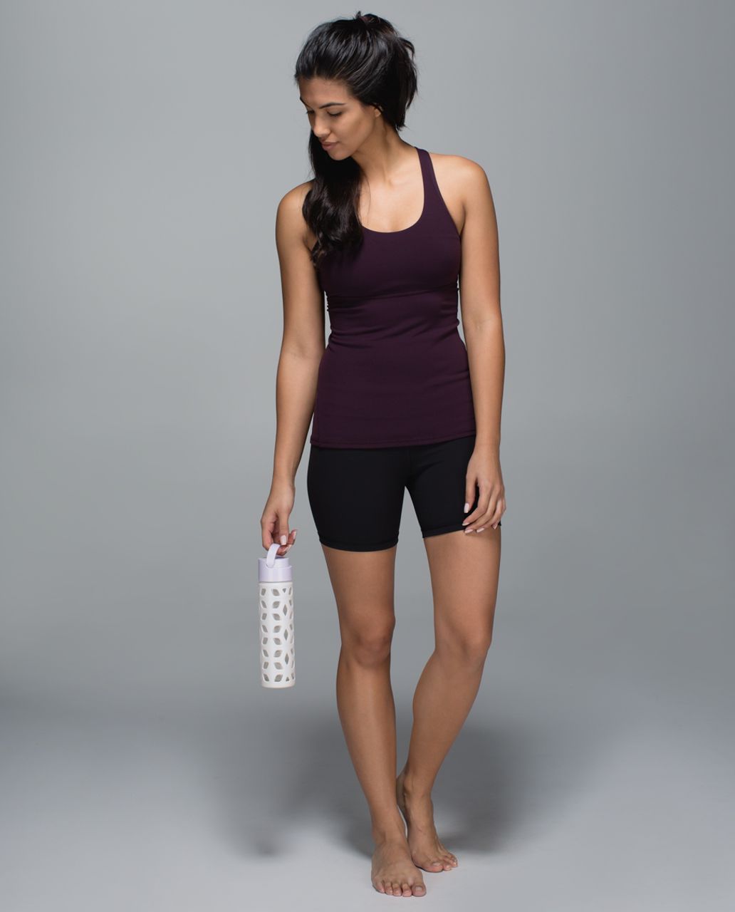 Lululemon Crossback Tank - Black Cherry