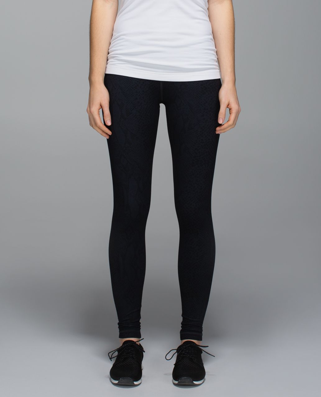 Lululemon Wunder Under Pant *Full-On Luon - Desert Snake Deep Coal Black -  lulu fanatics