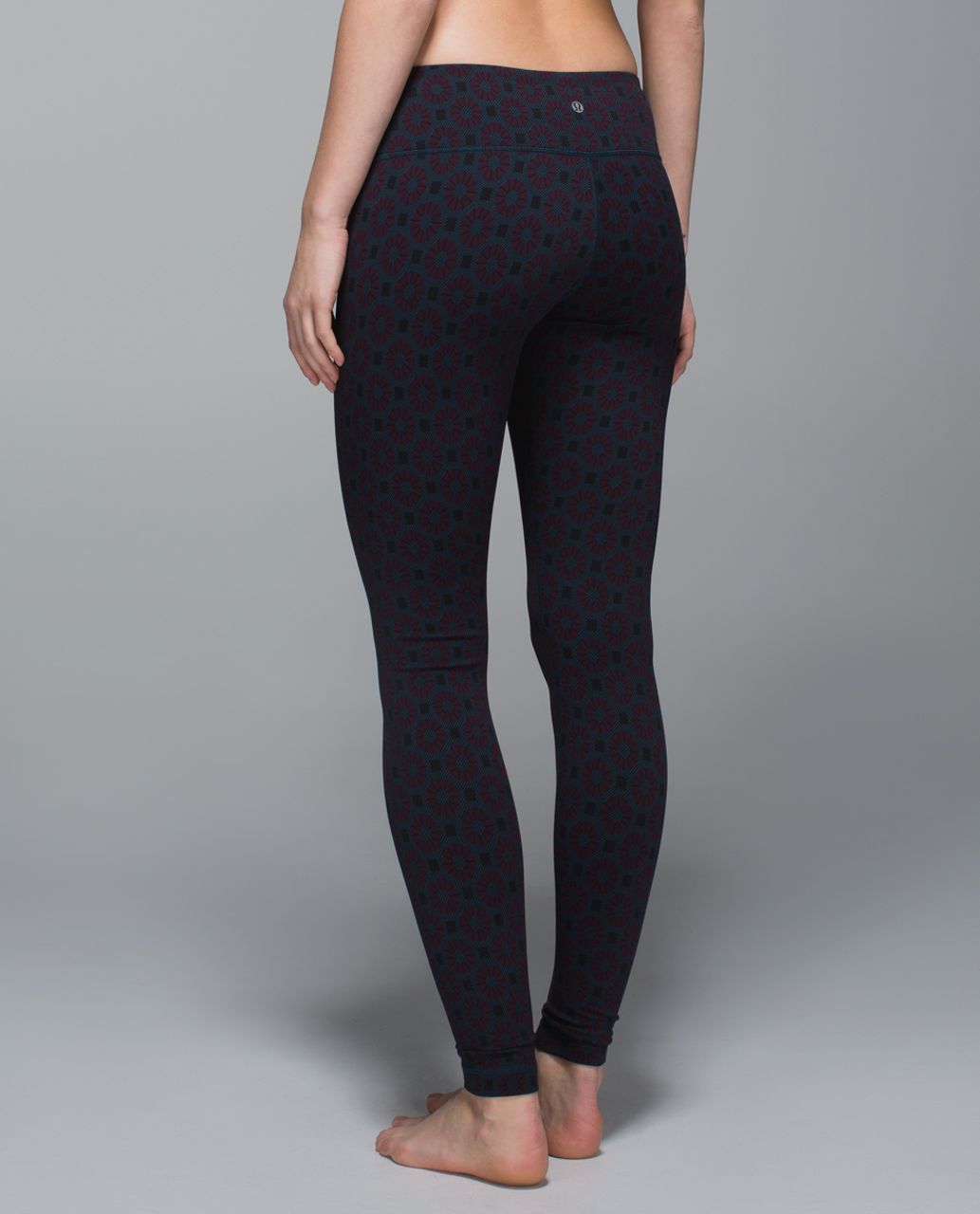 Lululemon Wunder Under Full Length Leggings in Geometric Print