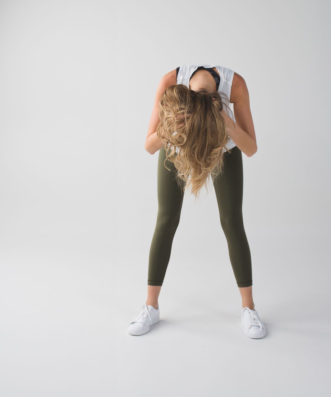 Lululemon High Times Crop - Fatigue Green - lulu fanatics