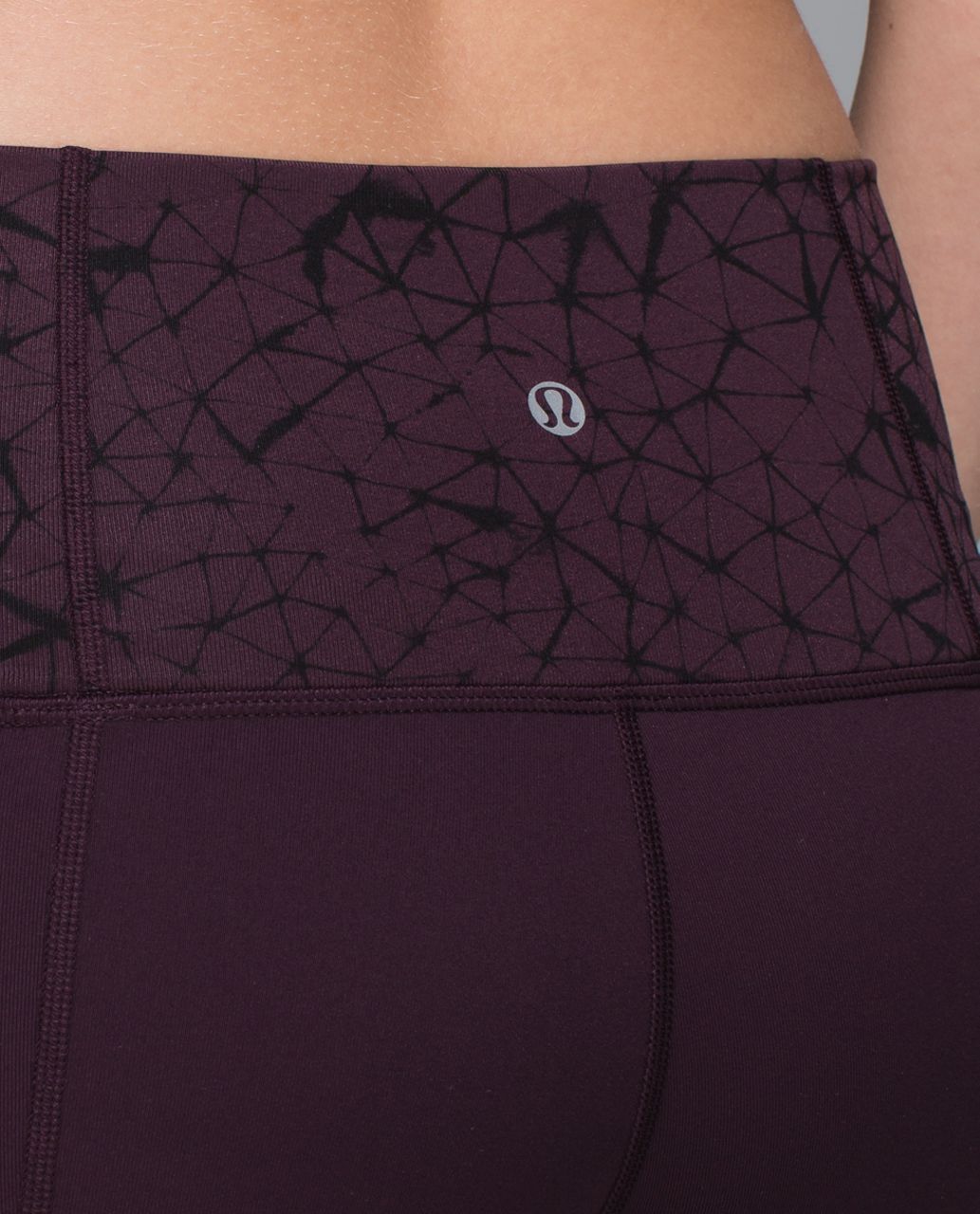 Lululemon Groove Pant II *Full-On Luon (Roll Down - Regular) - Black Cherry / Star Crushed Black Cherry Black