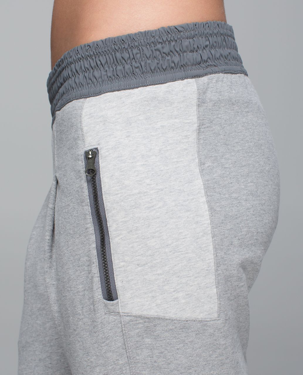 Lululemon All In Pant - Heathered Medium Grey / Slate / Heathered Light Grey