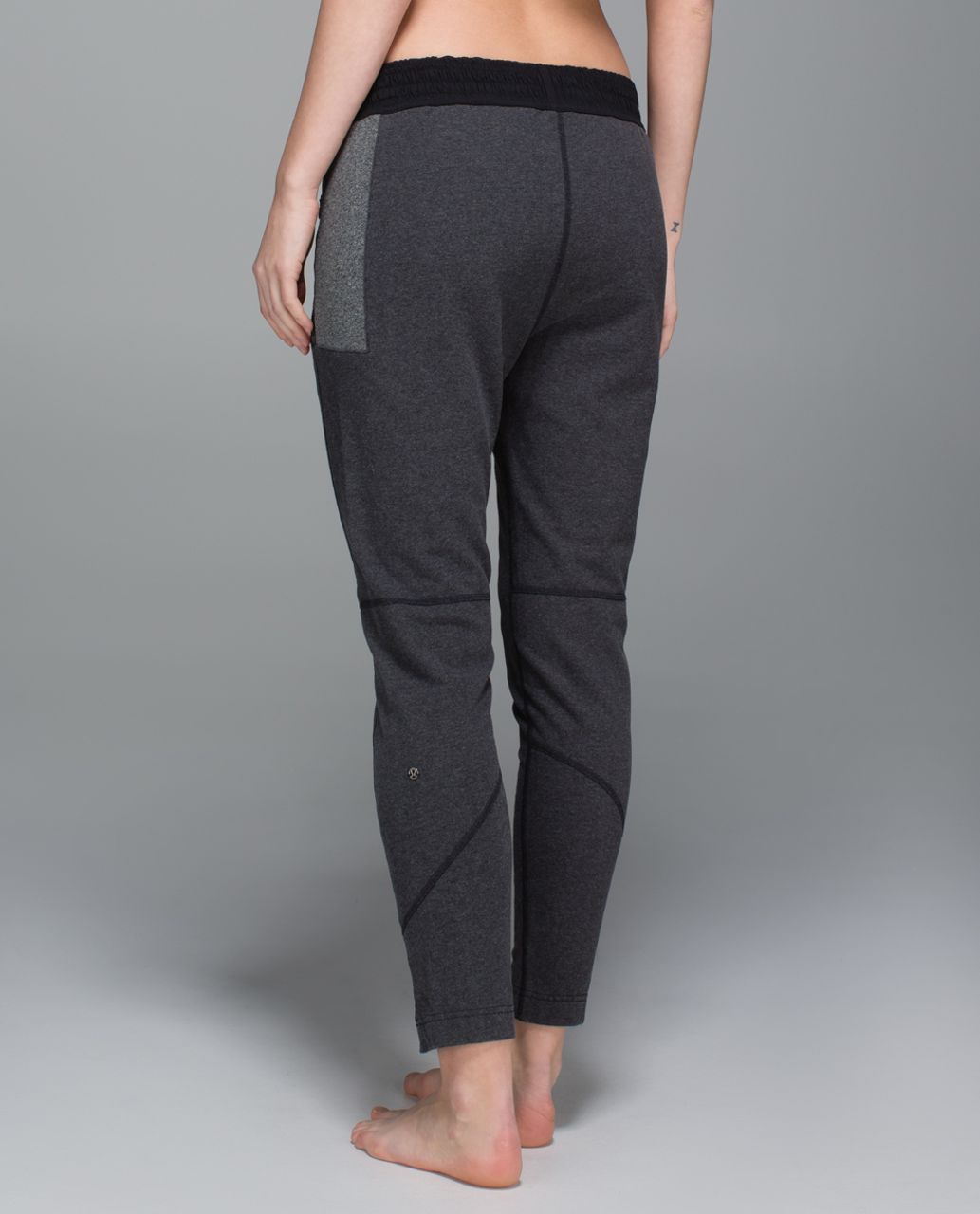 Lululemon All In Pant - Heathered Black / Black / Heathered Speckled Black