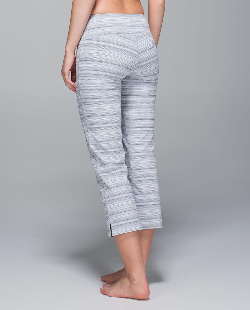 Lululemon City Kick It Pant *Luxtreme - Cyber Stripe White Silver Fox